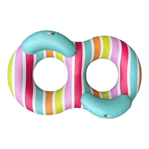Picture of SWIM RING 190CM DOUBLE RAINBOW